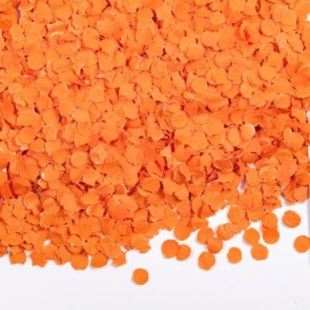Papperskonfetti orange 100 gram - Dukning & Dekoration - Halloween Dekoration - Kalaslagret.se