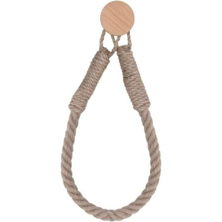 Hamptovpapirholder (Hamptovtrådningspind Beadless Cirkelform) hvid