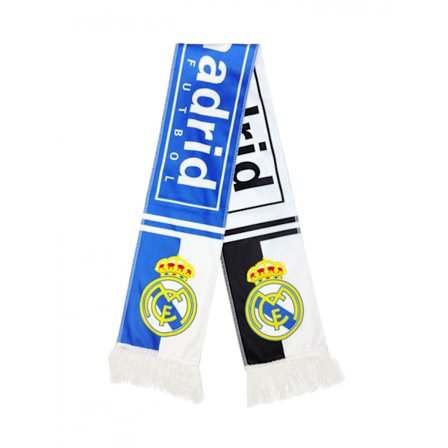 Real Madrid fotballklubb skjerf supporterskjerf (KDO)
