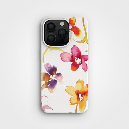 Eco-Friendly PLNTPRTCT Phone Case Teal Blush, Made with Plants, iPhone 15 Pro