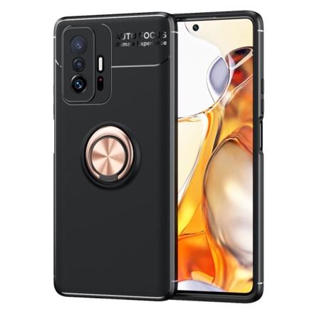 Xiaomi 11t / 11t Pro Skal Ring Svart/roséguld