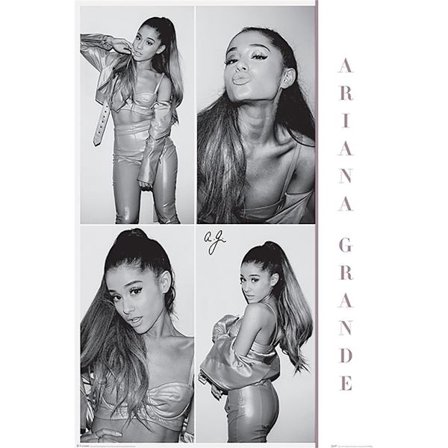 Poster - ARIANA GRANDE (BLACK & WHITE)