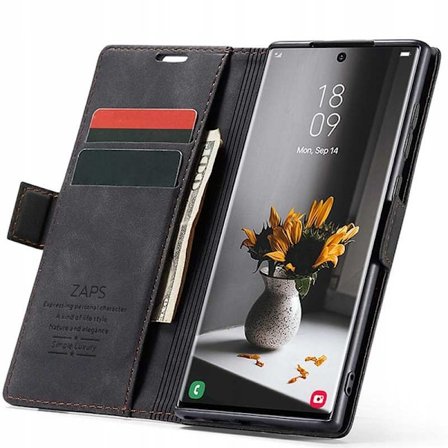 Spacecase Pålbocksväska För Samsung Galaxy S23 Ultra Black