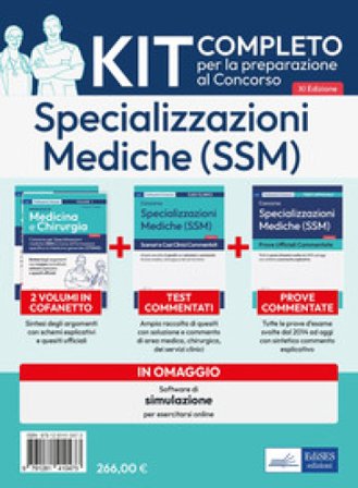 Kit completo per la preparazione al concorso di Specializzazioni Mediche (SSM). Teoria e test. Con software di simulazione Federico Frusone