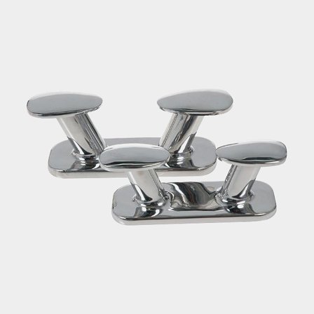 Cunho / cabeço para barco Champignons, aço inoxidável, 160 mm, (C/C) 71.8 mm