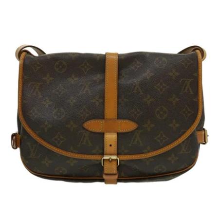 Louis Vuitton Vintage, Pre-owned Shoulder Bag Bruin, Dames, Maat:ONE Size