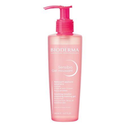 Bioderma Sensibio Foaming Gel 200 ml, Skincare, Renseprodukter, Rens & Vask