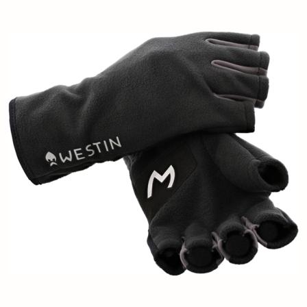 Westin HLF Fleece Gloves Carbon Black - XL