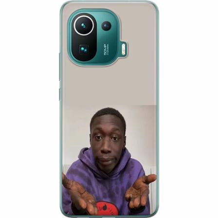 Xiaomi Mi 11 Pro Genomskinligt Skal Khaby Lame