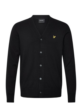 Lyle & Scott | Cotton Merino V Neck Cardigan | XXL