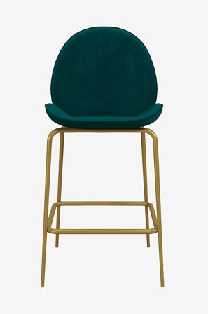 CosmoLiving by Cosmopolitan - Høj stol Astor - Grøn - Barstole & -taburetter - Fra Homeroom