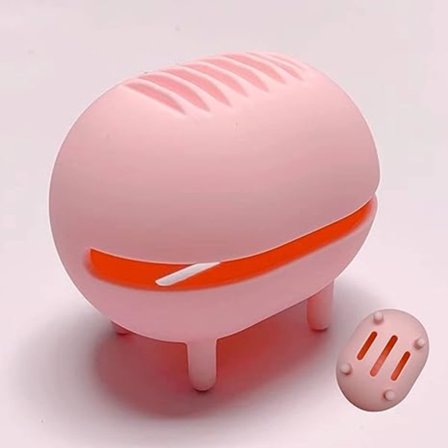 Beauty Blender-etui Reise Makeup Svampbeholder Rosa Beauty Blender Oppbevaring Silikon Beauty Svamp Blenderbeholder Makeup Egg Puff Beholder Cosm