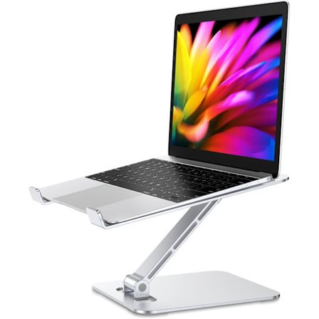 10-17" Bærbare Computere Ergonomisk Justerbart Aluminium Laptop Stativ - Foldbart Højde- & Vinkeljusterbart Laptop Riser