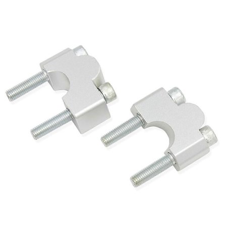 Ohjaustangon korotuspala Kawasaki Vulcan S650 S 650 VN650 EN650 Vulcan650 2015-2022 Musta/Hopea Ohjaustangon yläkiinnikesarja