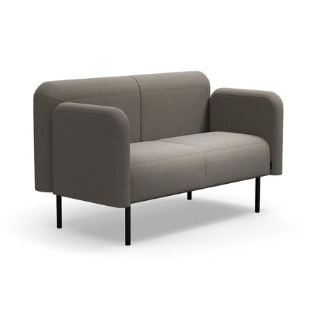 Sofa VARIETY, 2-personers, stof Pod CS, taupe