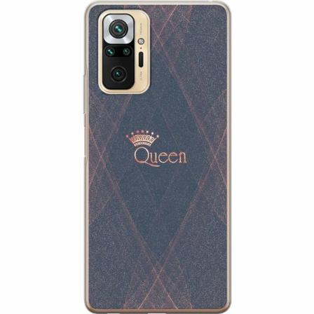 Xiaomi Redmi Note 10 Pro Genomskinligt Skal Queen