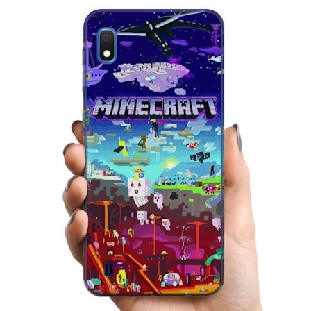 Kompatibelt Mobildeksel til Samsung Galaxy A10 Minecraft