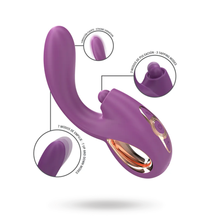Lali G-spot Tapping & Thrust & Vibration - Sexleker Vuxen: Vibrator, dildo & massajestaver