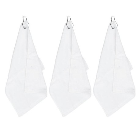 3 kpl Kannettava Pyyhe Käytännöllinen Rei'itetty Pyyhe Koukun Kanssa Mukava Puuvilla Urheilupyhe