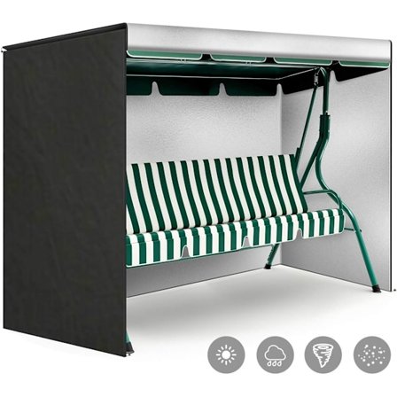 Gungbrädeskydd 3 Sits Oxford Vattentät Gungbrädeskydd Anti-UV