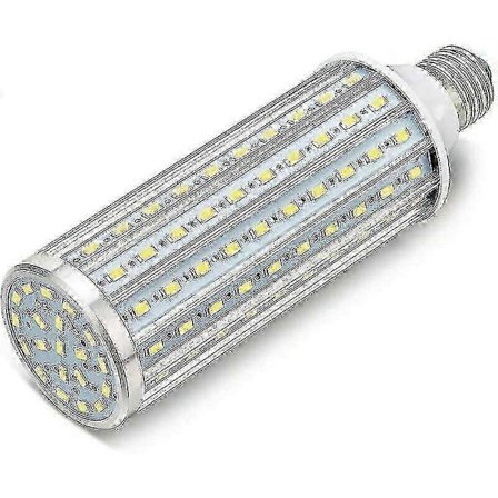 LED-lamppu, E27 60W 6000K 5850lm 550W vastaava muunnos Alumiini Suurteholamppu, AC85-265V, LED-katuvalo, 360 asteen valokeila, varten