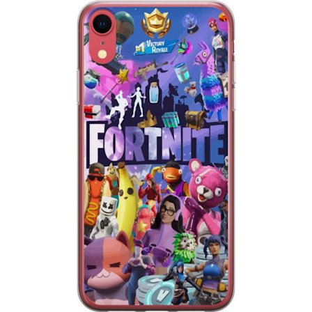 Yhteensopiva Puhelinkuori Apple iPhone XR Fortnite Karaktärer Spelmotiv Ikoner Gaming Design Populär