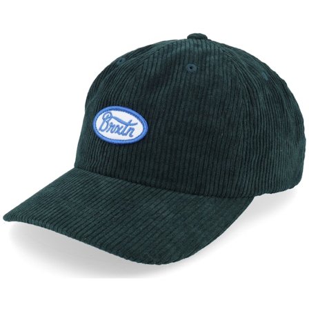 Brixton - Parsons Low Profile Cap Emerald Corduroy Dad Cap Unconstructed Green Cap - @ Hatstore