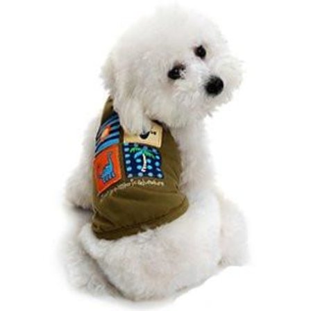 Hundlinne Jurassic Grön Hundkläder för hunden