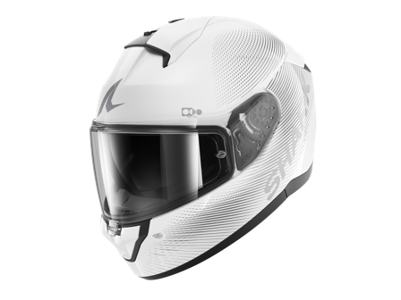 Kask Integralny Shark Ridill 2 SP Lyne Złamany Biały/Srebrny L