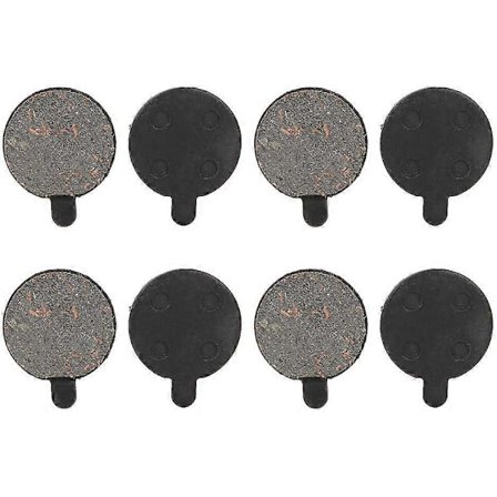 Cykelskivebremseklodser, 4 par semi-metalliske klodser, cykelbremseklodser