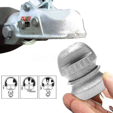 Universell tilhengerlås tilhengerfeste koblingslås tilhengerlås campingvognlås ny