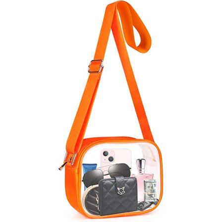 Klar Crossbody Taske, Stadion Godkendt Klar Pung Taske til Koncerter Sportsbegivenheder Festivaler