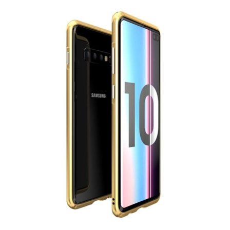 LUPHIE Samsung Galaxy S10 Plus ramfodral - Guld