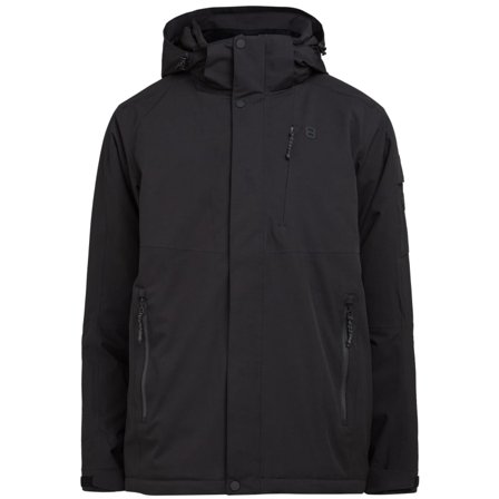 8848 Altitude Men's Quady Jacket Unisex lined ski jackets Black L