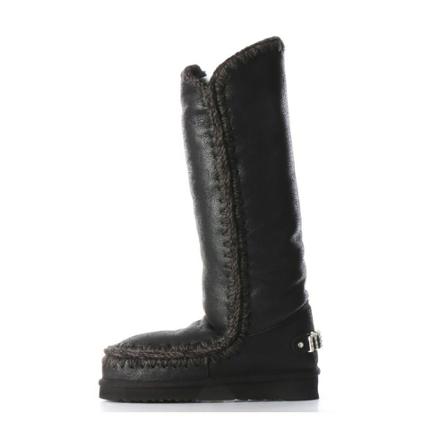 Mou, Winter Boots Czarny, Kobieta, Rozmiar: 37 EU