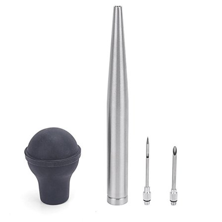 Fødevarekvalitet med Marinadesprøjte og Børst til Nem Rengøring