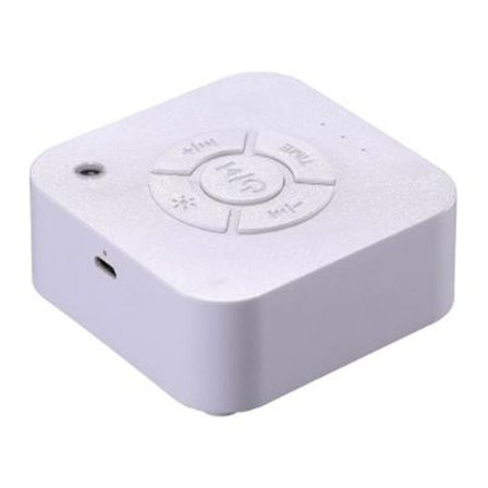 LED nattlys hvit støy søvn enhet beroligende natt søvnlys innebygd høyttaler