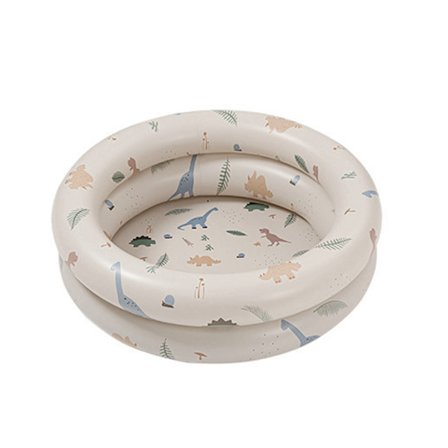 Uppblåsbar pool för barn Återanvändbar babypool Portabel liten pool Rund pool Inomhus barnpool