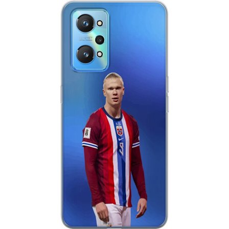Kompatibelt Mobildeksel til Realme Realme GT Neo2 Erling Haaland Manchester City Norge fotball angriper toppspiller utrolig målproduksjon kraftig ras