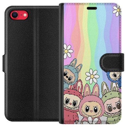 Kompatibelt Lommeboketui til Apple Apple iPhone 7 Regnbage