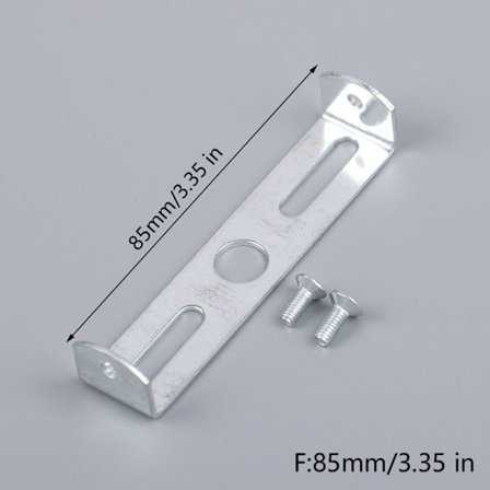 Fäste Takplatta montering med fasta skruvar Taklampa CF F