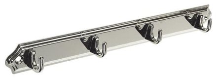 Habo 124 Håndklehenger 4 stk. kroker, forniklet stål, Baderom