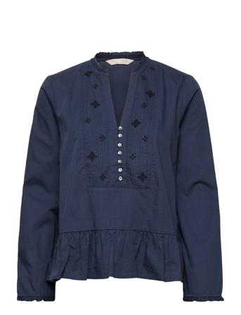 Tove Blouse Navy ODD MOLLY