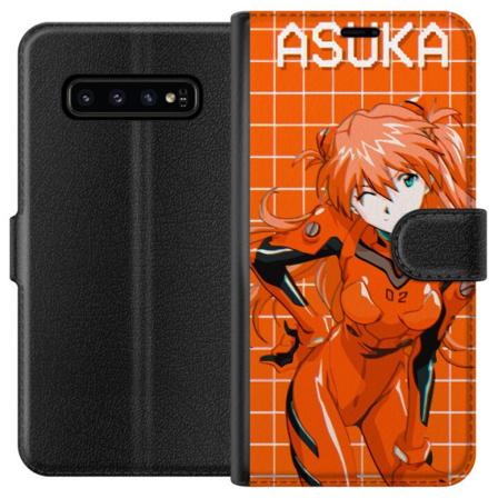 Samsung Galaxy S10 Tegnebogsetui Asuka Evangelion