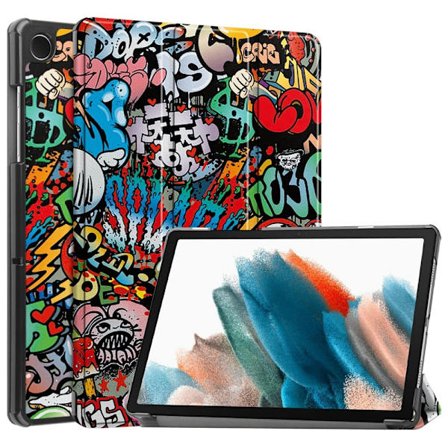 Trifoldet stativetui til Samsung Galaxy Tab A9+ 11" - Grafitti