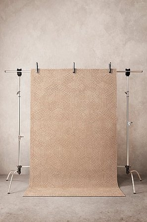 Jotex - Wollen Vloerkleed Beige Beige - HAYDEN - Koop Wollen vloerkleden bij Jotex