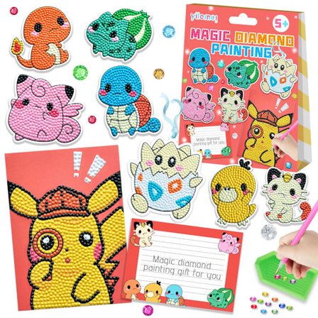 Tecknad barns gratis pasta 5d diy Handgjord F3