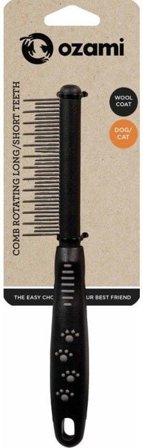 Ozami Comb Rotating Long/Short Teeth