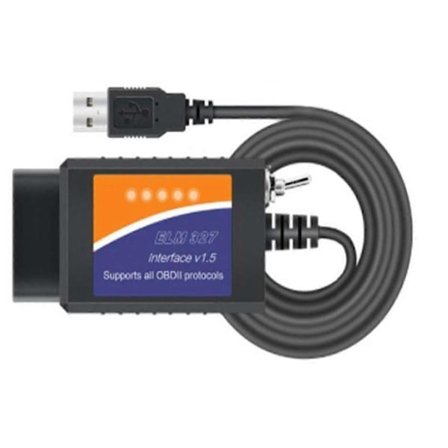 ELM327 Bil OBD2 Adapter USB Skanner med MS-CAN/HS-CAN Bryter PIC18F25K80 Chip OBDII Diagnostisk Skanning