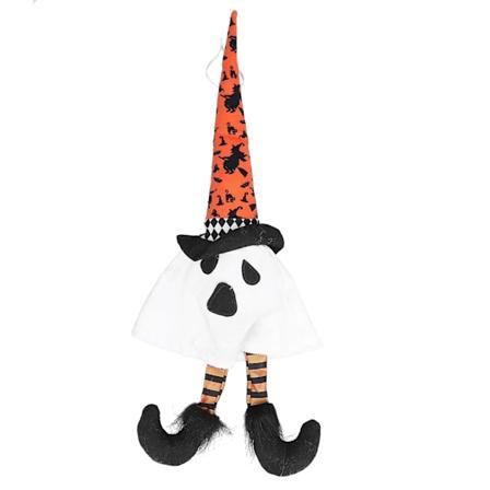 Hängande Spöken Dekorationer för Halloweenfest - Unik Hängande Dekoration för Semesterträdgård (Lång Hatt)